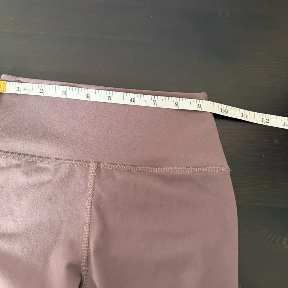 Joah Brown Biker Shorts Womens Sz XS / S Brown High Waist Gym Yoga Stretch
